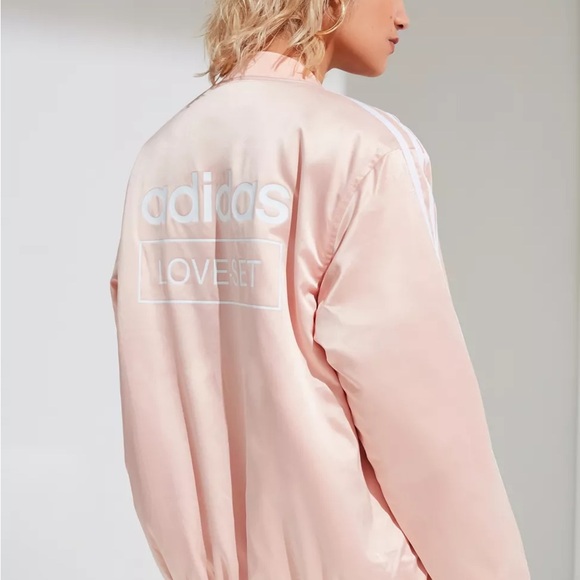 ADIDAS ORIGINALS REVERSIBLE FLORAL PRINT BOMBER JACKET SZ M - BNWT - Picture 6 of 7